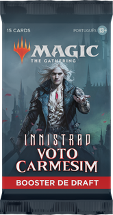 Booster de Draft - Innistrad: Voto Carmesim - Magic: The Gathering - MoxLand